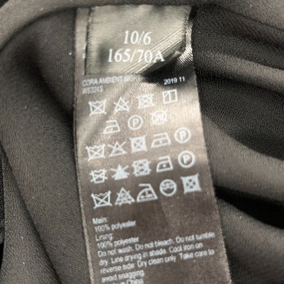 AllSaints Cora Ambient Skirt Midi Size 6 Animal Print Pleated High-Low Sheer - Picture 14 of 15